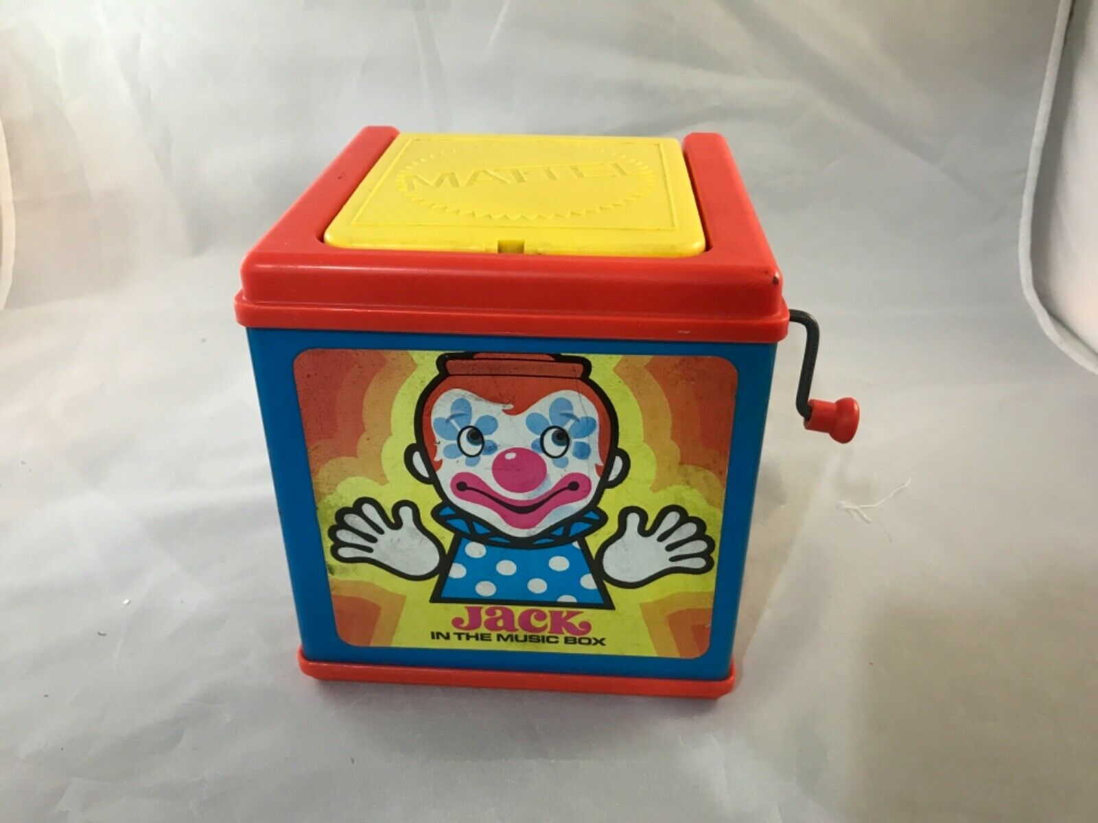 Vintage 1971 Mateo Jack In The Music Box Works No Song