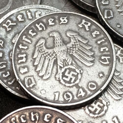 Rare Ww2 Third Reich 5 Reichspfennig Zinc Coin Buy 3 Get 1 Free