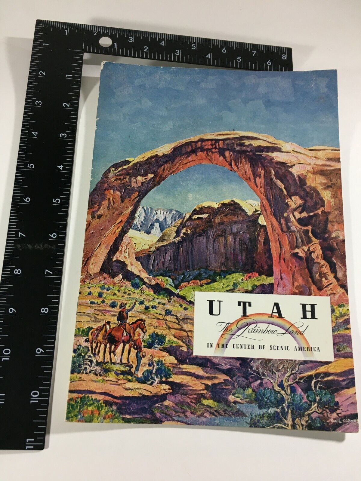 Utah, The Rainbow Land In The Center Of Scenic America ~ Travel Booklet  1942