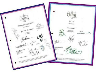 2 Charmed Scripts Signed  Forever Charmed  Final &  Charmed  Pilot Alyssa Milano