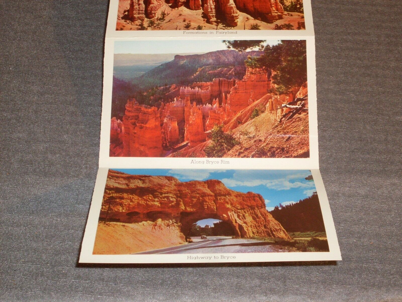 A Tour Of Bryce Canyon Nat. Park!  1960's Souvenir Photo Pack. 13 Great Scenes