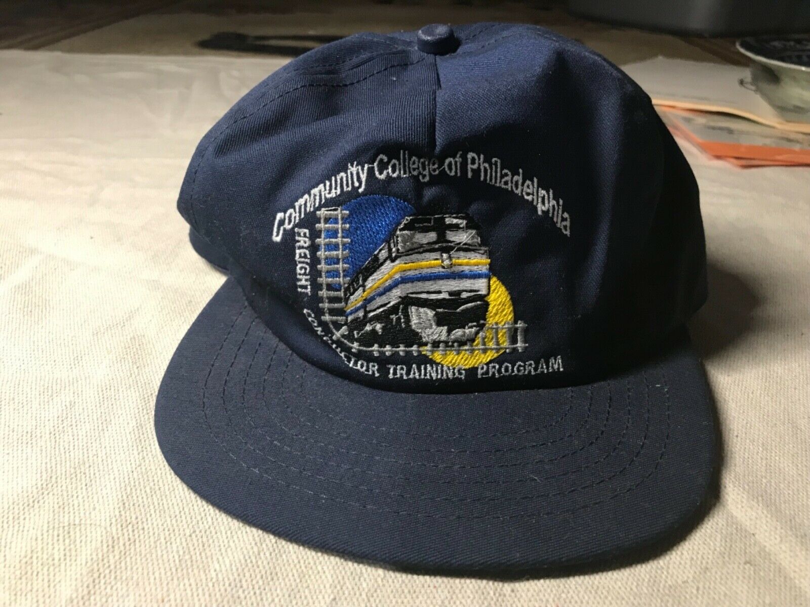 Community College Of Philadelphia Railroad Conductor Training Program Cap